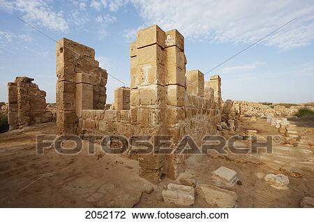 Archaeological Remains Of The Christian Holy City Built Over The Tomb Of The Martyr Menas Of Alexandria, Abu Mena, Egypt View Large Photo Image Stock Image - Archaeological Remains Of The Christian Holy City Built Over The Tomb Of The Martyr Menas Of Alexandria, Abu Mena, Egypt. Fotosearch