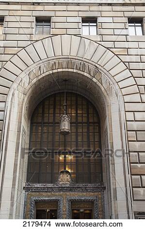 Picture - Arched Entrance; Montreal Quebec Canada. Fotosearch