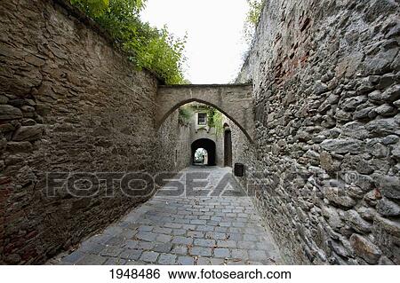 Arches over Klostergasse, Duernstein in Wachau, Lower Austria, Austria View Large Photo Image Stock Photograph - Arches over Klostergasse, Duernstein in Wachau, Lower Austria, Austria. Fotosearch