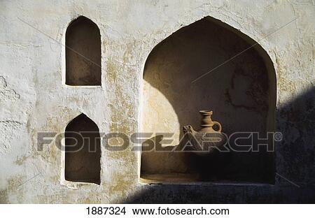 Picture - Architectural Niches In Neemrana Fort-Palace Hotel. Fotosearch
