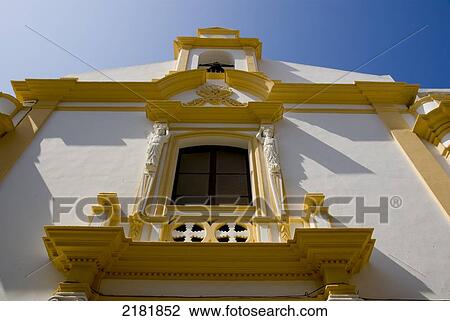 Stock Image - architecture detail, tarifa, andalucia, Spain. Fotosearch
