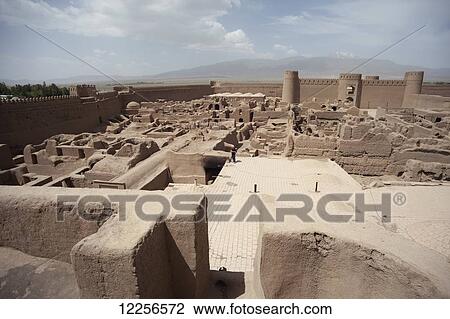 Stock Image - Arg Citadel; Rayen, Iran. Fotosearch
