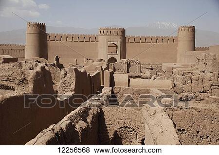 Stock Photo - Arg Citadel; Rayen, Iran. Fotosearch