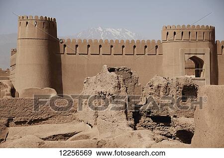 Stock Photo - Arg Citadel; Rayen, Iran. Fotosearch