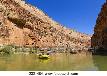 Arizona, Grand Canyon National Park, Friends Rafting On The Colorado River, Calm Water. Editorial Use Only. View Large Photo Image Picture - Arizona, Grand Canyon National Park, Friends Rafting On The Colorado River, Calm Water. Editorial Use Only.. Fotosearch