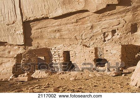 Arizona, Navajo Tribal Park, Monument Valley, Mystery Valley, Ruins of an Anasazi Indian House. View Large Photo Image Stock Image - Arizona, Navajo Tribal Park, Monument Valley, Mystery Valley, Ruins of an Anasazi Indian House.. Fotosearch