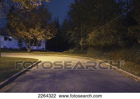 Around the corner of residential street; dryden ontario canada View Large Photo Image Stock Image - Around the corner of residential street; dryden ontario canada. Fotosearch