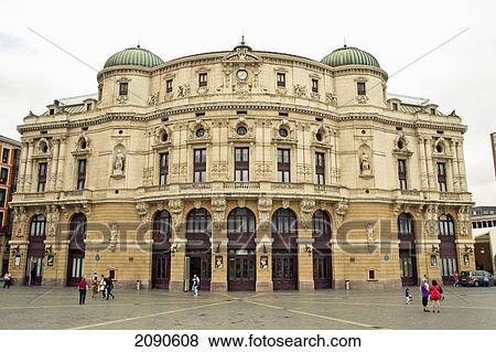 Arriaga Theatre, Bilbao, Basque Country, Spain View Large Photo Image Stock Photo - Arriaga Theatre, Bilbao, Basque Country, Spain. Fotosearch