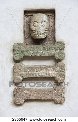 Stock Photo - Artifacts From A Maya Civilization At Copan Ruins; Copan, Honduras. Fotosearch