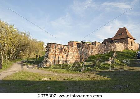 Stock Photo - Artillery Bastion, Vilnius, Lithuania. Fotosearch