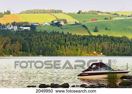 Artist's Choice: Temiscouata Lake And Farm At Sunrise, Bas-Saint-Laurent Region, Saint-Juste-Du-Lac, Quebec View Large Photo Image Stock Image - Artist's Choice: Temiscouata Lake And Farm At Sunrise, Bas-Saint-Laurent Region, Saint-Juste-Du-Lac, Quebec. Fotosearch
