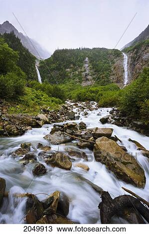 Artist's Choice: Twin Falls And River Near Smithers, British Columbia View Large Photo Image Stock Image - Artist's Choice: Twin Falls And River Near Smithers, British Columbia. Fotosearch