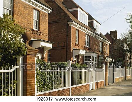 Arts & Crafts Style Houses View Large Photo Image Stock Photo - Arts & Crafts Style Houses. Fotosearch