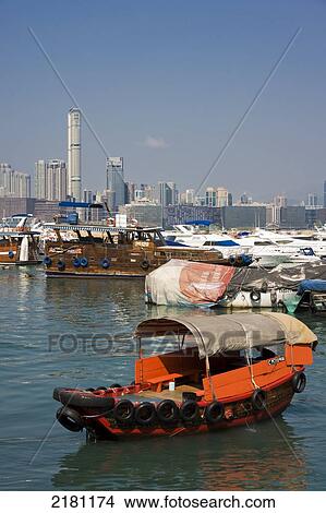 Asia, China, Hong Kong, Causeway Bay Waterfront View Large Photo Image Picture - Asia, China, Hong Kong, Causeway Bay Waterfront. Fotosearch