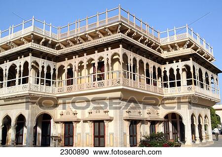 At City Palace inside the old walled town in Jaipur, capital of Rajasthan, India. March. Jaipur, Rajasthan State, India. View Large Photo Image Stock Image - At City Palace inside the old walled town in Jaipur, capital of Rajasthan, India. March. Jaipur, Rajasthan State, India.. Fotosearch