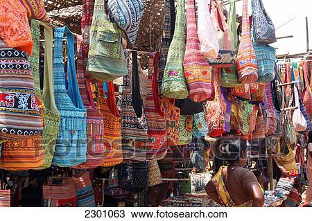 At world famous Anjuna Flea Market, held on Wednesdays on Anjuna Beach, Goa State, India, Asia. View Large Photo Image Stock Image - At world famous Anjuna Flea Market, held on Wednesdays on Anjuna Beach, Goa State, India, Asia.. Fotosearch