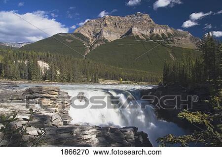Athabasca Falls In Jasper National Park, Alberta, Canada View Large Photo Image Stock Image - Athabasca Falls In Jasper National Park, Alberta, Canada. Fotosearch