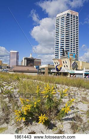 Stock Image - Atlantic Palace Casino, Atlantic City, New Jersey, Usa. Fotosearch