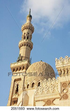 Stock Image - Attarine Mosque, Alexandria, Al Iskandar. Fotosearch
