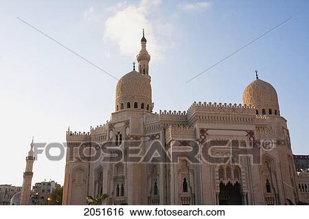 Stock Photograph - Attarine Mosque, Alexandria, Al Iskandar. Fotosearch