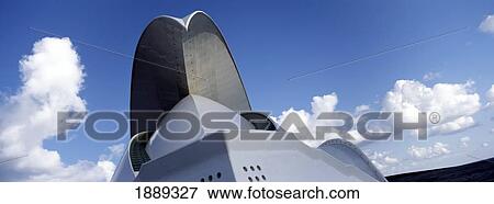 Stock Photo - Auditorio De Tenerife, Low Angle View. Fotosearch