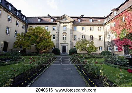 Stock Photograph - Aufseesianum, Bamberg, Bavaria, Germany. Fotosearch