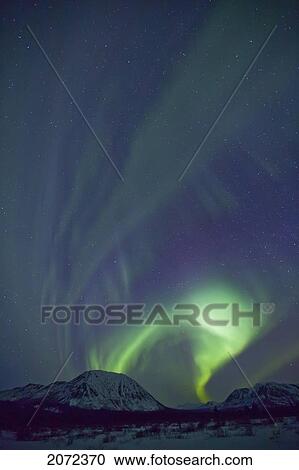 Aurora Borealis (Northern Lights) In The Yukon, Canada View Large Photo Image Stock Image - Aurora Borealis (Northern Lights) In The Yukon, Canada. Fotosearch