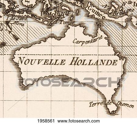 Australia Circa 1760. Mercator Projection. From Atlas De Toutes Les Parties Connues Du Globe Terrestre By Cartographer Rigobert Bonne Published Geneva Circa 1760. View Large Photo Image Stock Image - Australia Circa 1760. Mercator Projection. From Atlas De Toutes Les Parties Connues Du Globe Terrestre By Cartographer Rigobert Bonne Published Geneva Circa 1760.. Fotosearch