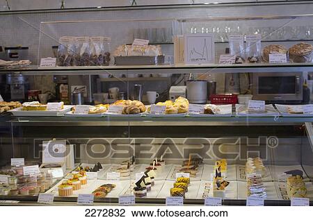 Austria, croissants and cakes at Weinwurm cafe; Vienna, Counter with brioches View Large Photo Image Stock Image - Austria, croissants and cakes at Weinwurm cafe; Vienna, Counter with brioches. Fotosearch