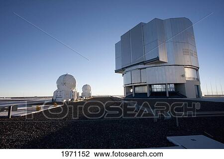 Auxiliary Telescopes, Sun Unit Telescope 1 & Moon Unit Telescope 2, Belonging To The Very Large Telescope (Vlt) Operated By The European Southern Observatory At Cerro Paranal, Antofagasta Region, Chile View Large Photo Image Stock Image - Auxiliary Telescopes, Sun Unit Telescope 1 & Moon Unit Telescope 2, Belonging To The Very Large Telescope (Vlt) Operated By The European Southern Observatory At Cerro Paranal, Antofagasta Region, Chile. Fotosearch