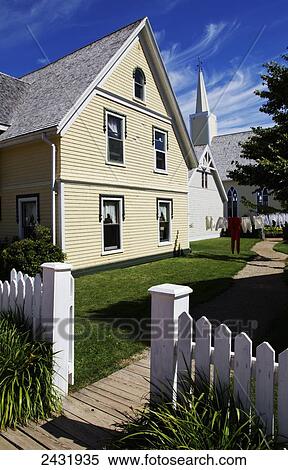 Stock Photography - Avonlea Village of Anne of Green Gables; Cavendish, Prince Edward Island, Canada. Fotosearch