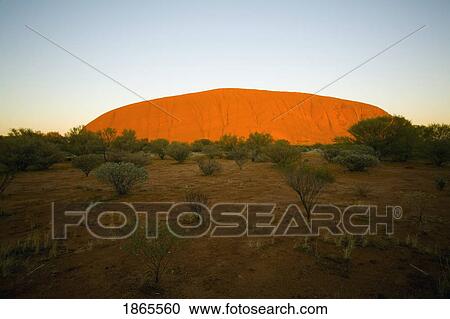 Stock Image - Ayers Rock, Australia. Fotosearch