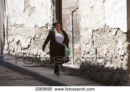 Aymara Woman, Potos View Large Photo Image Stock Image - Aymara Woman, Potos. Fotosearch