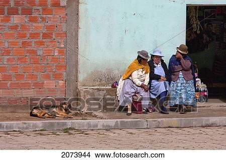 Aymara Women, Calamarca, La Paz Department, Bolivia View Large Photo Image Picture - Aymara Women, Calamarca, La Paz Department, Bolivia. Fotosearch