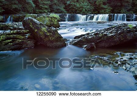 Aysgarth Falls; North Yorkshire, England View Large Photo Image Stock Image - Aysgarth Falls; North Yorkshire, England. Fotosearch