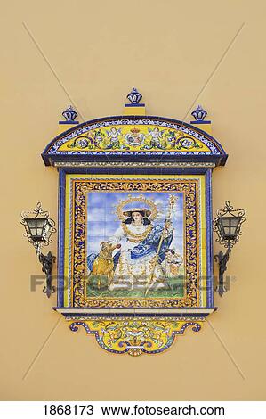 Azulejos Traditional Ceramic Tiles, Seville, Spain View Large Photo Image Stock Image - Azulejos Traditional Ceramic Tiles, Seville, Spain. Fotosearch