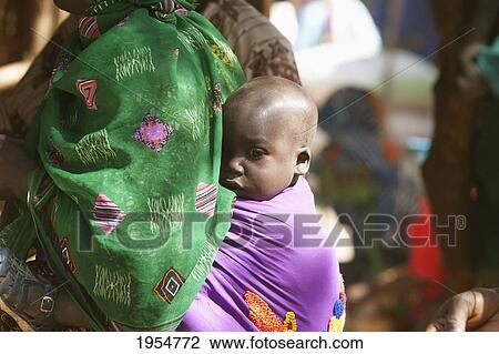 Baby, Monday Market, Djenne, Mali View Large Photo Image Stock Image - Baby, Monday Market, Djenne, Mali. Fotosearch