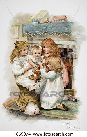Picture - Baby's Birthday. Fotosearch