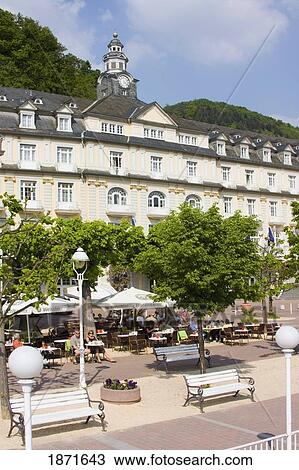 Bad Ems, Rheinland-Pfalz, Germany; People Enjoying The City View Large Photo Image Stock Image - Bad Ems, Rheinland-Pfalz, Germany; People Enjoying The City. Fotosearch
