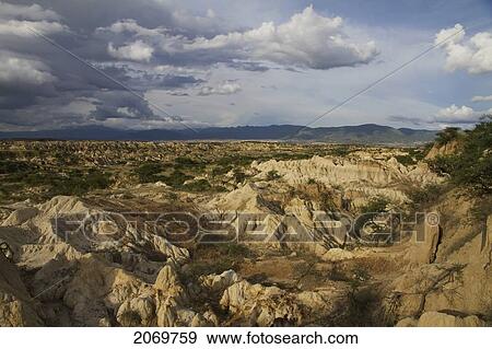 Badlands Landscape South Of Tarija, Bolivia View Large Photo Image Stock Photo - Badlands Landscape South Of Tarija, Bolivia. Fotosearch