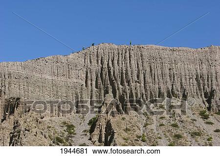 Stock Image - Badlands, Quebrada de Humahuaca, Jujuy, Argentina. Fotosearch