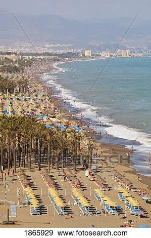Bajondillo Beach, Torremolinos, Costa Del Sol, Malaga, Spain View Large Photo Image Stock Photo - Bajondillo Beach, Torremolinos, Costa Del Sol, Malaga, Spain. Fotosearch