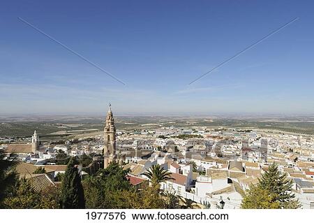 Stock Photograph - Balcon De Europa; Estepa Sevilla Andalusia Spain. Fotosearch