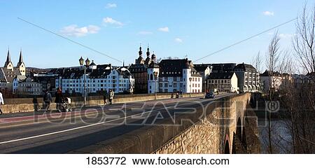 Balduin Bridge, Koblenz, Rheinland-Pfalz, Germany View Large Photo Image Stock Image - Balduin Bridge, Koblenz, Rheinland-Pfalz, Germany. Fotosearch