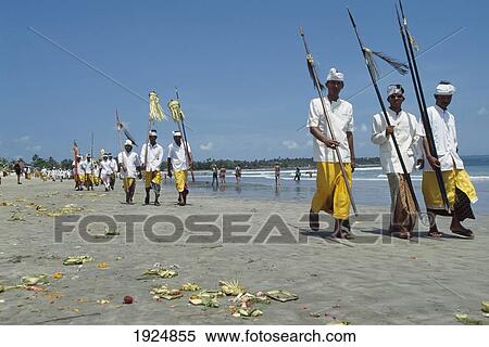Balinese New Year (Nyepi) Procession View Large Photo Image Stock Photography - Balinese New Year (Nyepi) Procession. Fotosearch