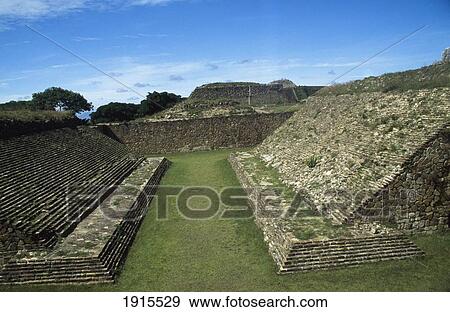 Ball Court - Monte Alban View Large Photo Image Stock Photo - Ball Court - Monte Alban. Fotosearch