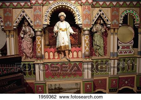 Stock Image - Band Organs On Display At Siegfried's Mechanical Music Cabinet At Rudesheim In Hessen, Germany. Fotosearch