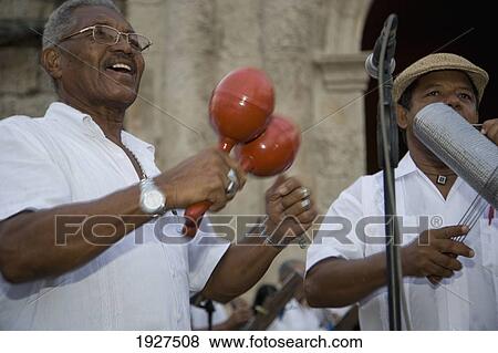 Stock Photo - Band Playing Traditional Music. Fotosearch