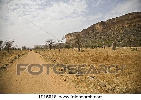 Stock Photo - Bandiagara Escarpment. Fotosearch