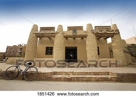Bank Du Caire In Siwa View Large Photo Image Stock Photograph - Bank Du Caire In Siwa. Fotosearch